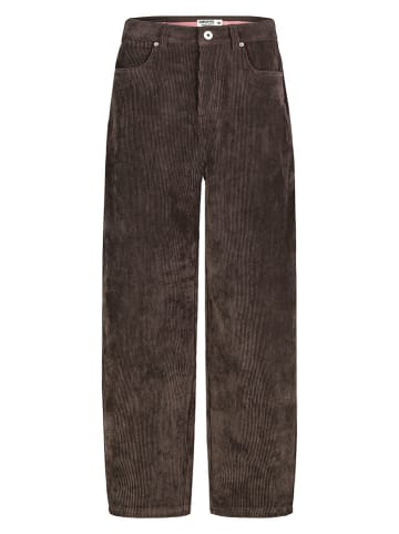 Cordhose in Braun