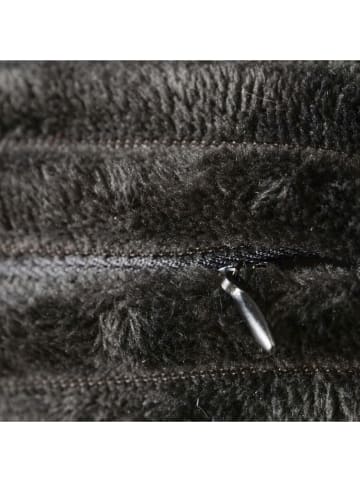 Kissen "Hygge" in Schwarz - (L)45 x (B)45 cm 