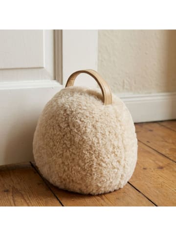 Türstopper "Shauny" in Beige - (B)17 x (H)22 cm