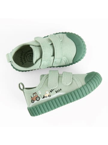 Sneakersy w kolorze zielonym