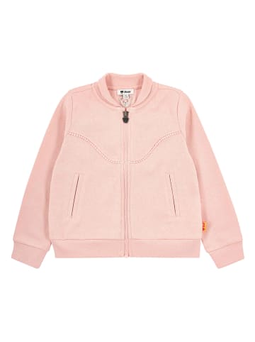 Sweatjacke in Rosa