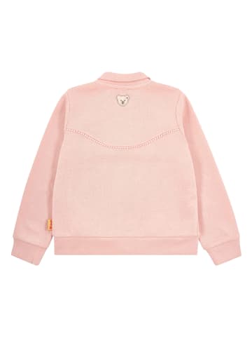 Sweatjacke in Rosa