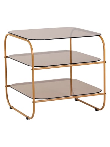 Beistelltisch ''Echo'' in Hellbraun - (B)41 x (H)42 x (T)41 cm
