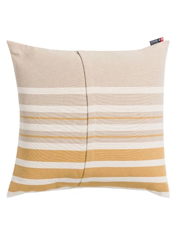 Kussen "Porto - Streifen" beige/wit/geel