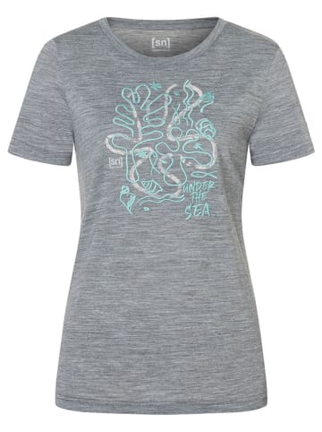 Funktionsshirt "Under the Sea" in Grau