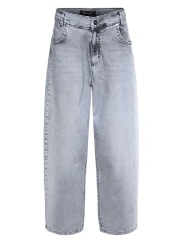 Spijkerbroek - baggy fit - grijs