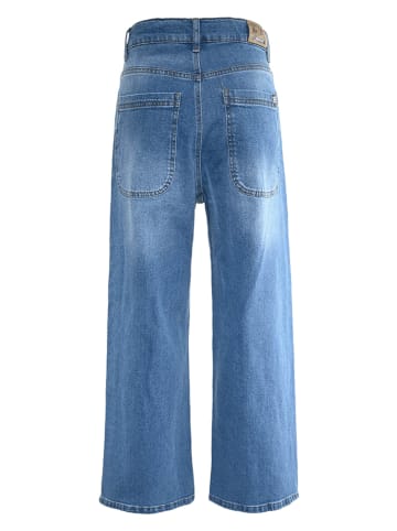 Spijkerbroek - baggy fit - blauw