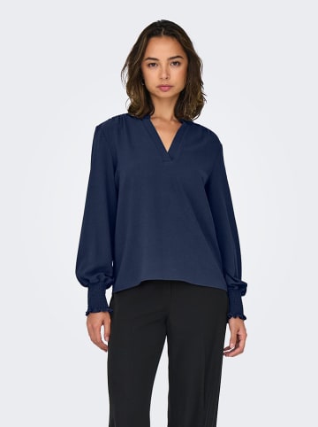 Blouse donkerblauw