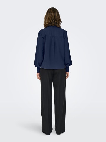 Blouse donkerblauw