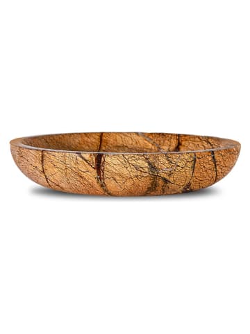 Taca "Sten" w kolorze jasnobrązowym - Ø 28 cm