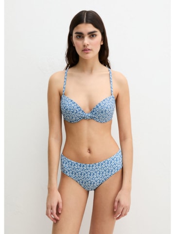 Biustonosz bikini w kolorze błękitno-białym