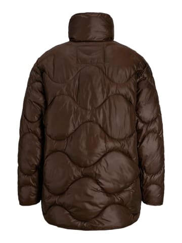 Steppjacke "Stella" in Dunkelbraun