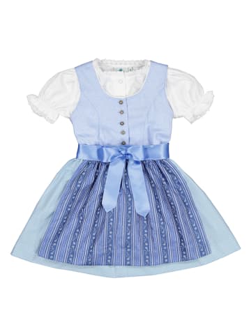 Dirndl in Hellblau/ Blau