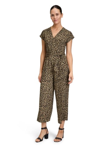 Jumpsuit in Beige/ Braun