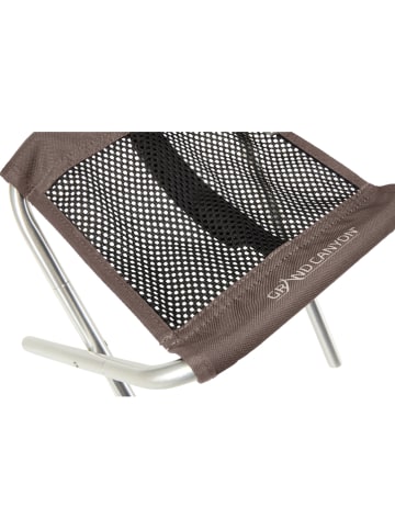 Campinghocker "Sinyala" in Taupe - (B)22,5 x (H)24 x (T)21 cm