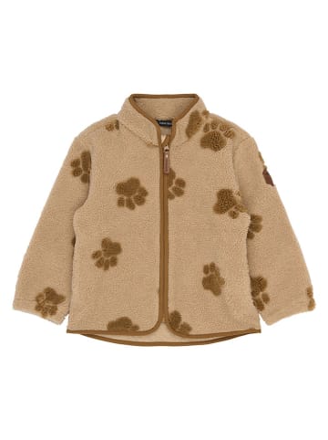 Fleece vest lichtbruin
