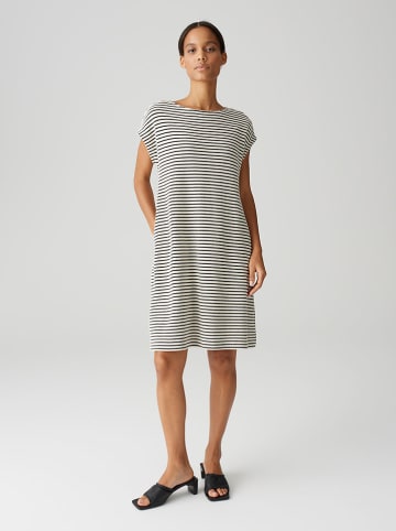 Jurk "Warua" wit/zwart