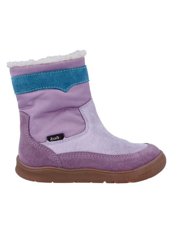 Leder-Barfußschuhe "Samy" in Lila