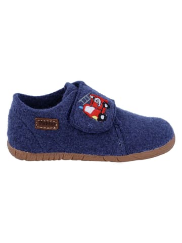 Hausschuhe "Filzi" in Blau