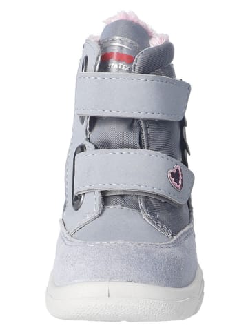 Winterstiefel in Grau/ Rosa