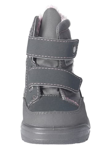 Winterboots grijs/lichtroze