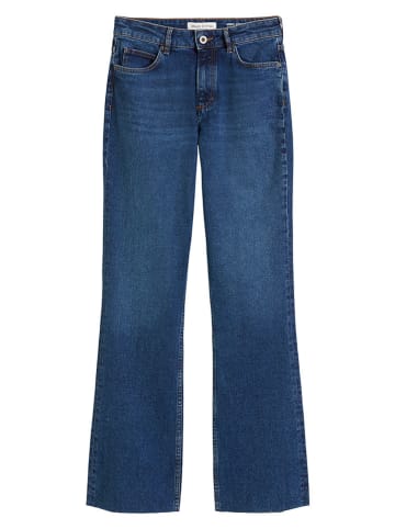 Dżinsy - Flare fit - w kolorze niebieskim