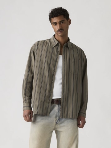 Hemd - Loose fit in Khaki