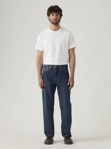 Dżinsy "568" - Loose Straight fit - w kolorze granatowym