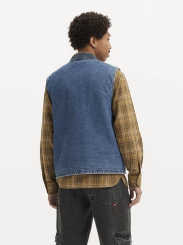 Jeansweste in Blau