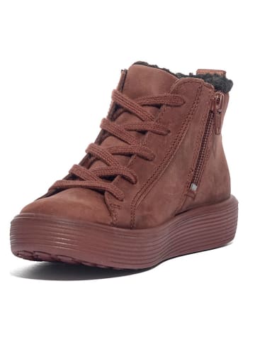 Leder-Boots in Braun