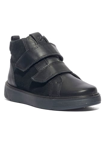 Leren sneakers zwart