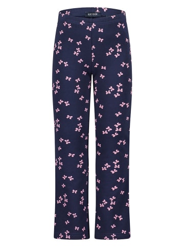 Legginsy w kolorze granatowym