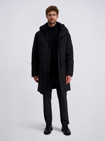 Wintermantel zwart