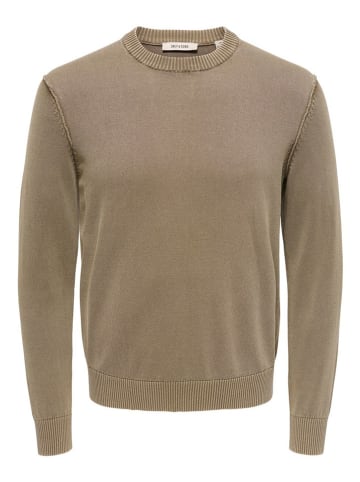 Pullover in Taupe