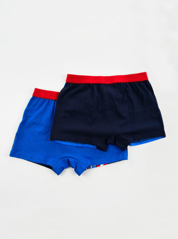 2er-Set: Boxershorts "Avengers" in Dunkelblau/ Blau