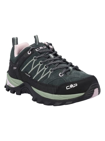 Leder-Trekkingschuhe "Rigel Low" in Grün