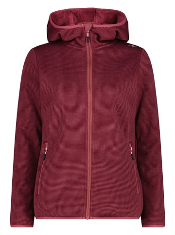 Fleece vest rood