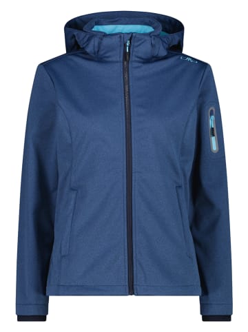 Softshelljacke in Dunkelblau