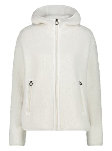 Fleecejacke in Weiß