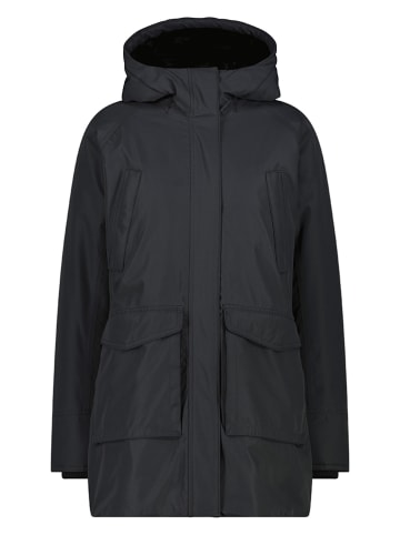 Parka w kolorze czarnym
