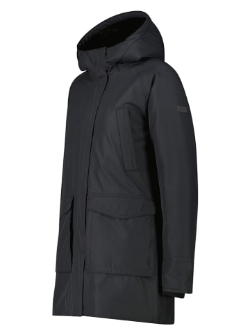 Parka w kolorze czarnym