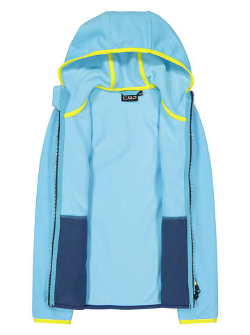 Fleece vest lichtblauw