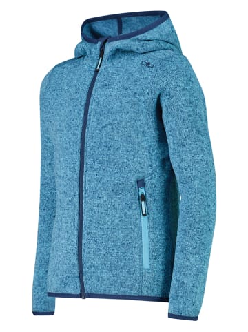 Fleece vest blauw