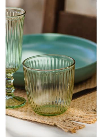 4er-Set: Gläser in Grün - 290 ml
