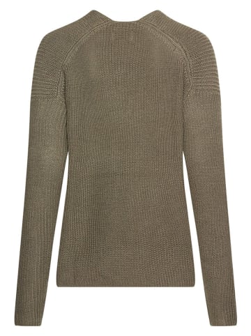 Sweter w kolorze khaki