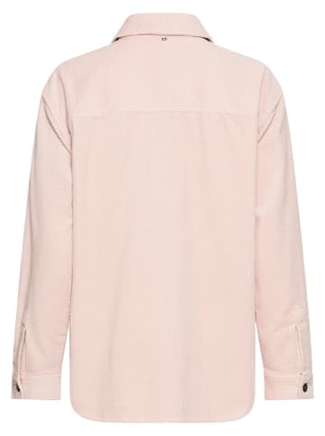 Corduroyblouse lichtroze