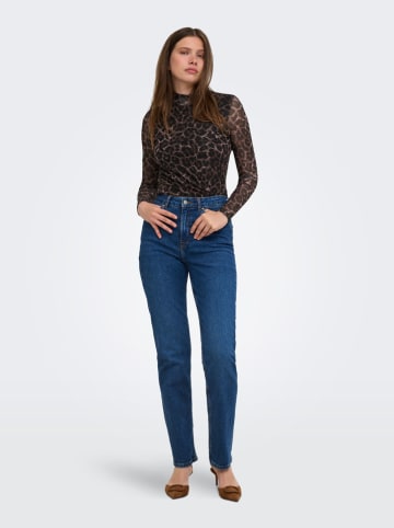 Bluse in Braun