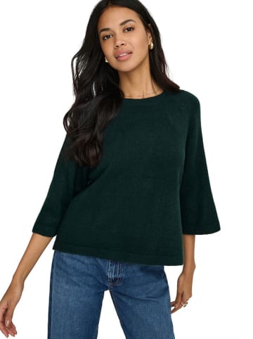 Sweter w kolorze zielonym