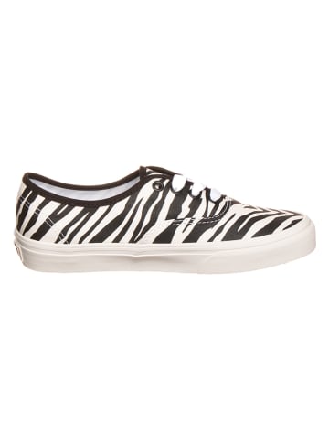 Sneakers in Weiß/ Schwarz