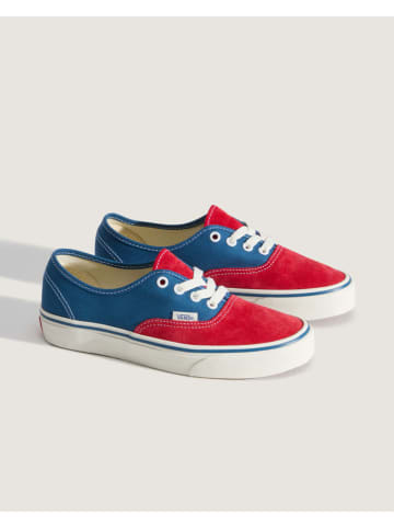 Sneakers in Blau/ Rot